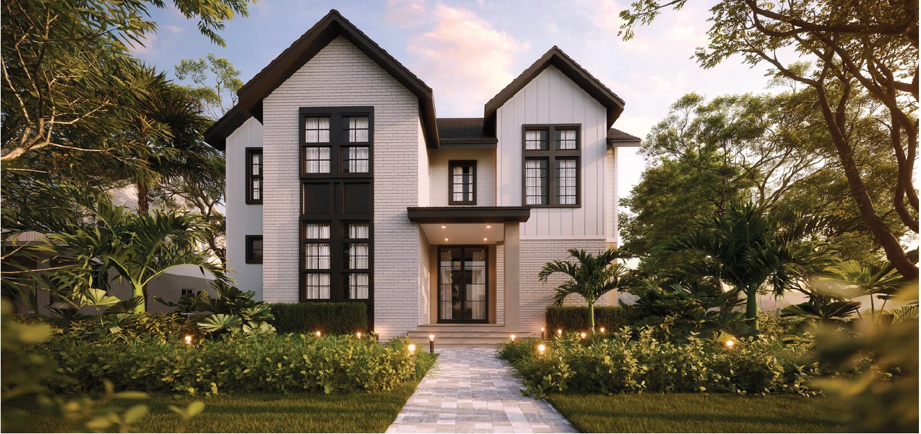 Hearth Stone Front Elevation Grove at Harvest District